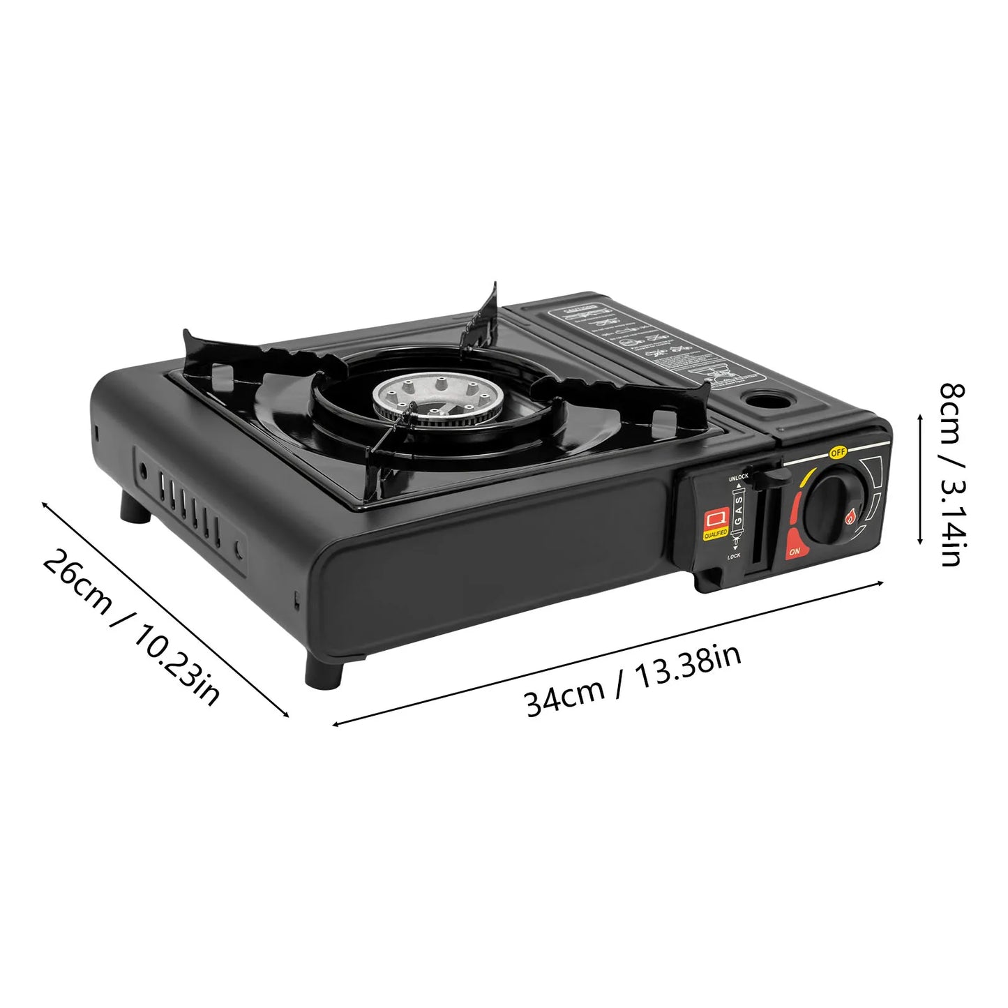 Premium Notfall-Gaskocher 2500W