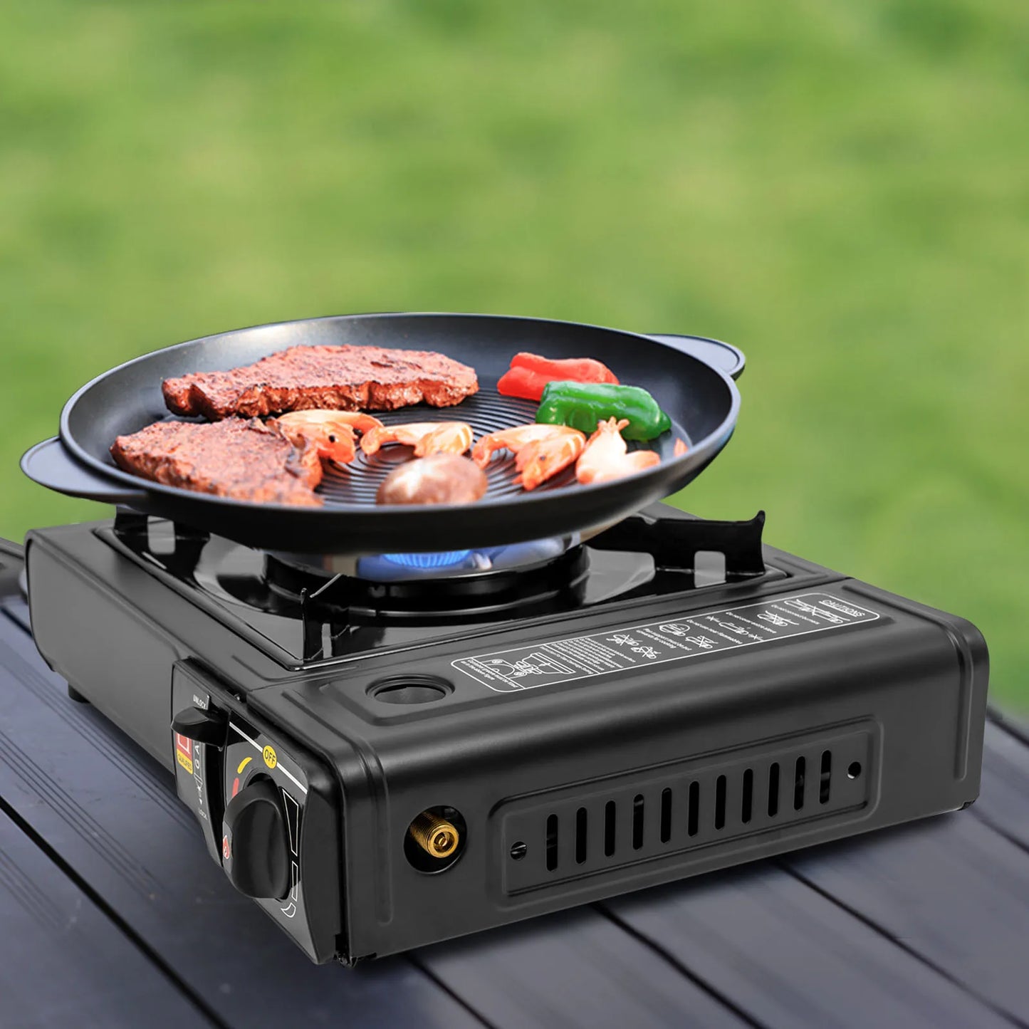 Premium Notfall-Gaskocher 2500W